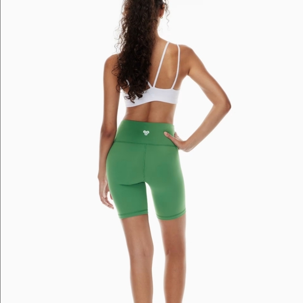 TNA Green HR Biker Shorts